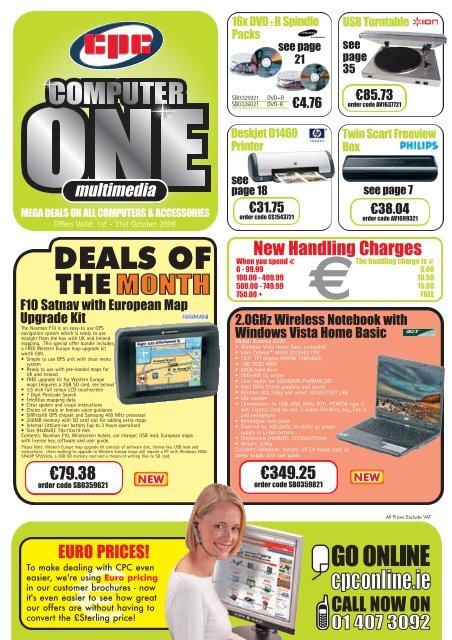 DEALS OF - CPC Ireland