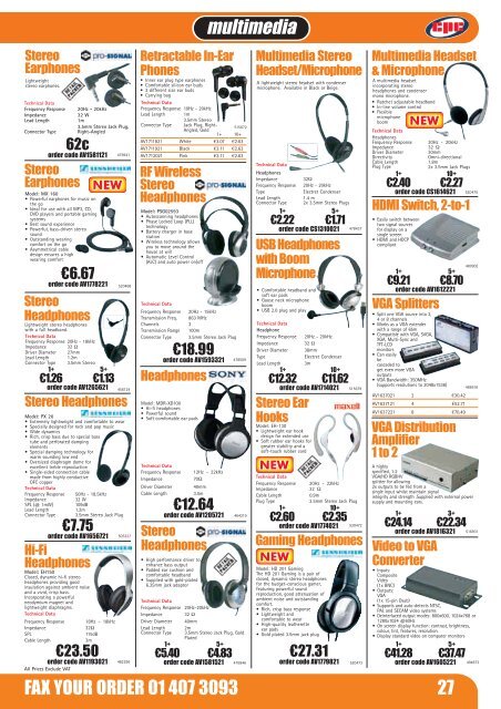 DEALS OF - CPC Ireland