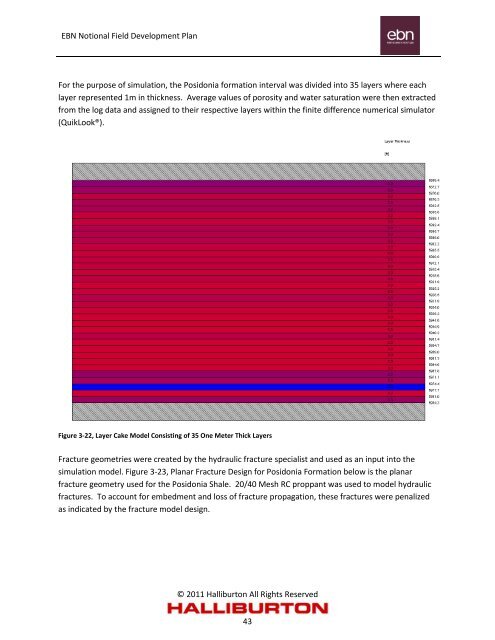 Notional Field Development Final Report - EBN