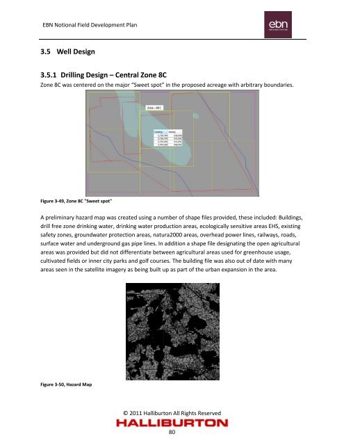 Notional Field Development Final Report - EBN