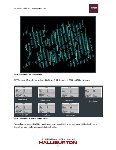 Notional Field Development Final Report - EBN