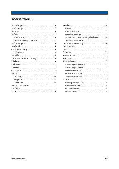 Richtlinien zur Anfertigung wissenschaftlicher Arbeiten