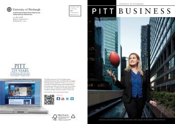 Download PDF - Pitt Business - University of Pittsburgh
