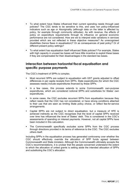 Garnaut Fitzgerald Review of Commonwealth-State Funding