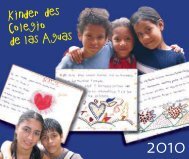 Kinder des Colegio delas Aguas - Schule fürs Leben