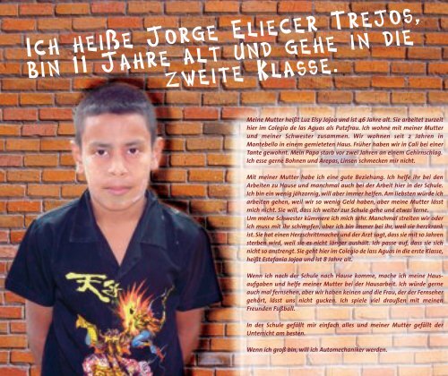 Kinder des Colegio delas Aguas - Schule fürs Leben