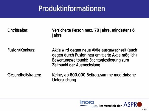 Die Vorteile eines Garantieproduktes - WMD Brokerchannel