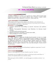 LK - SEAL 100 (RTU) - Elkay Chemicals Pvt., Ltd