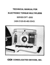 CDI DPT-2500 Technical Manual.pdf - Snap-On Industrial Brands