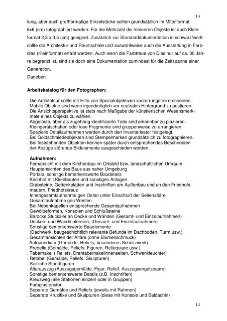 Anmerkungen zu Methoden und Praxis - Deutsche-bistuemer ...