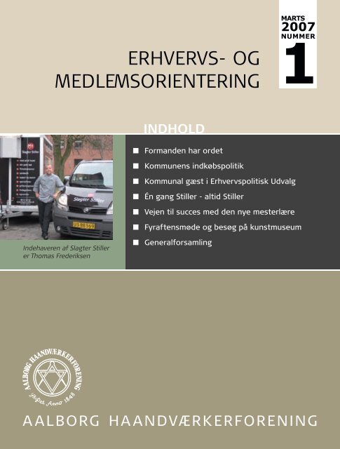 ERHVERVS- OG MEDLEMSORIENTERING - HÃ¥ndvÃ¦rksrÃ¥det