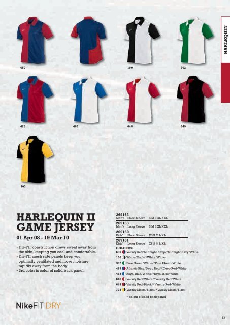 Football Teamsport 2009-2010 - Nike Teamwear