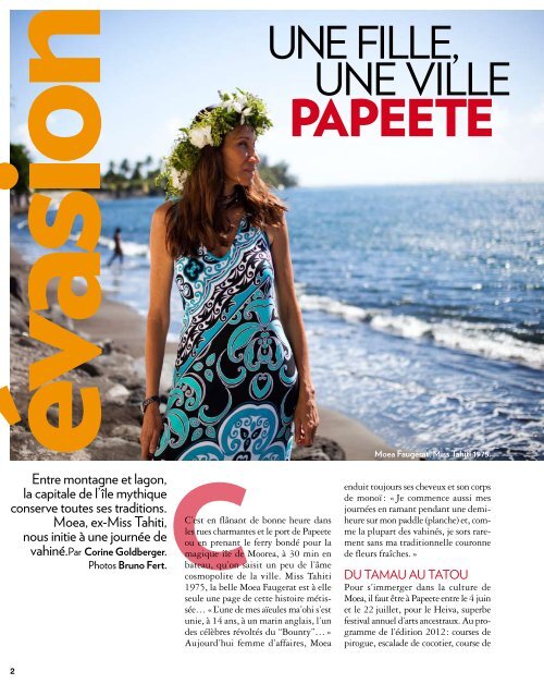 PAPEETE - Tahiti Tourisme