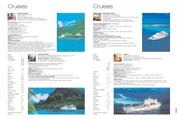 Cruises Cruises - Tahiti Tourisme