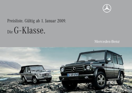 Kofferraumbox Mercedes G-Klasse 5 türig