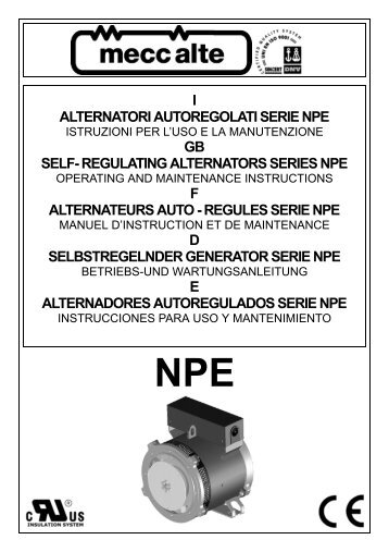 i alternatori autoregolati serie npe - Hardy Diesels and Equipment, Inc.