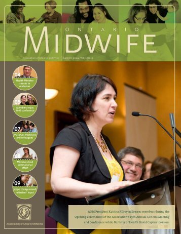 Association of Ontario Midwives Summer 2009: Vol. 2 No. 2 AOM ...