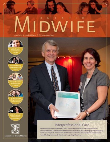 Fall 2010 - Association of Ontario Midwives