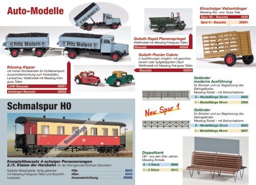 Weinert-Modellbau Neuheiten 2013 - Lokshop