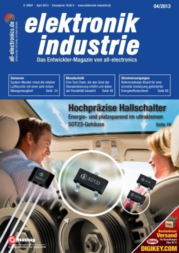 PDF-Ausgabe herunterladen (32.6 MB) - elektronik industrie