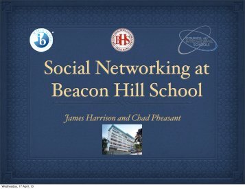 Social Networking at BHS - Beacon Hill School