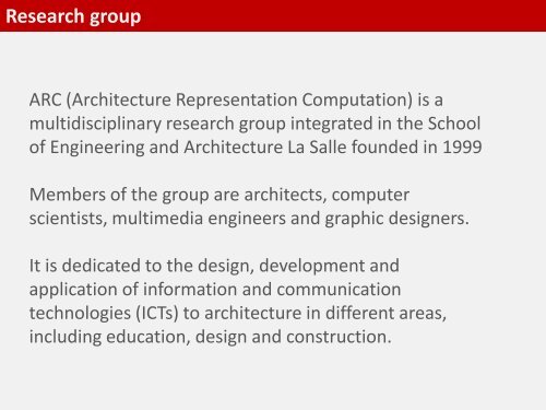 Linked Data Projects at the 'Architecture ... - Multimedia Lab