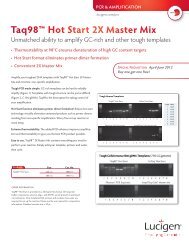 Taq98™ Hot Start 2X Master Mix - temaricerca.com