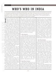 WHO'S WHO IN INDIA - Wine Business International