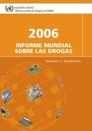 INFORME MUNDIAL SOBRE LAS DROGAS - Unidad de Encuestas ...