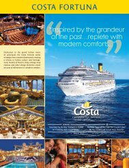 View Deck Plans for Costa Fortuna