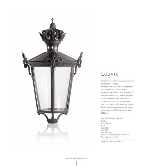 Classical & Heritage lighting - Indal