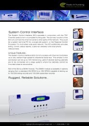 System Control Interface