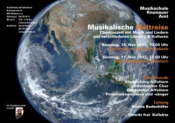 Programm PDF - Musikschule Knonaueramt