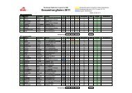 Gesamtranglisten 2011 - Hamburger Badminton Verband