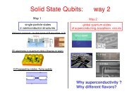 superconducting qubits