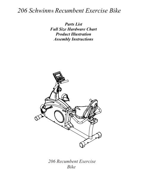 Exercise Bike Chart