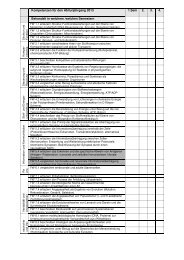 Kompetenzmatrix zum Abitur 2013 im Fach Biologie