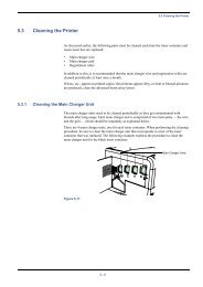 5.3 Cleaning the Printer - KYOCERA Document Solutions