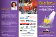 Mode-Events Mode-Events - Willkomm Gemeinschaft eV Neustadt ...