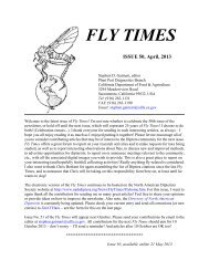 Fly Times Issue 50, April 2013 - North American Dipterists Society