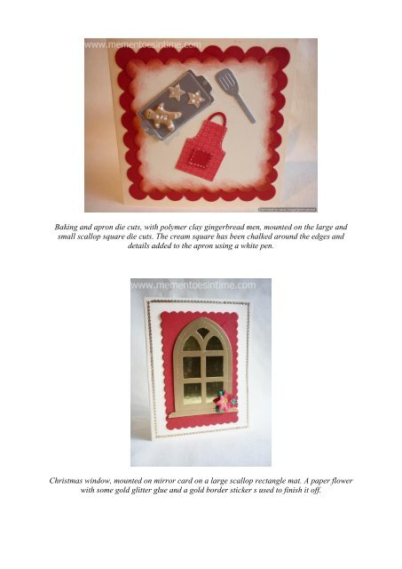 Christmas Countdown Card Ideas - Mementoes In Time