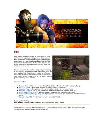 Ninja Gaiden Black - Xbox.pdf - Spumonte