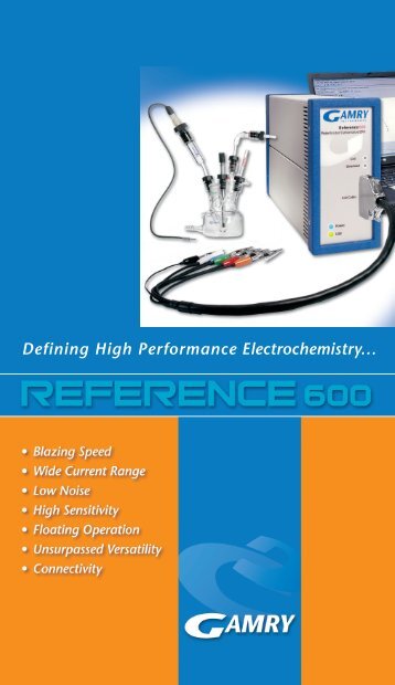 Reference 600 - Gamry Instruments