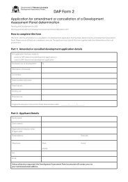 DAP Form 2 - Amendment or Cancellation