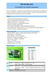 TCP-IP-M2-232 TTL/RS232 to TCP/IP converter - RFID Shop