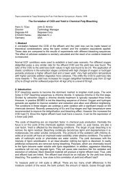 The Correlation of COD and Yield in Chemical ... - Hydrogen Peroxide