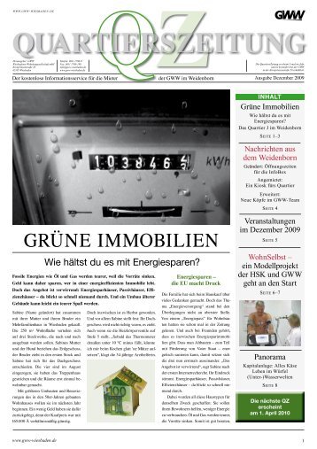 QZ 032009.pdf - GWW Wiesbadener Wohnbaugesellschaft mbH