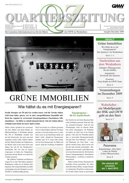 QZ 032009.pdf - GWW Wiesbadener Wohnbaugesellschaft mbH
