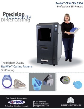 Projet CP 3500 Product Brochure (pdf)