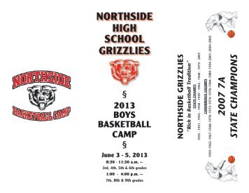 2013 Northside Grizzly Boys Basketball Camp Form - Fort Smith ...